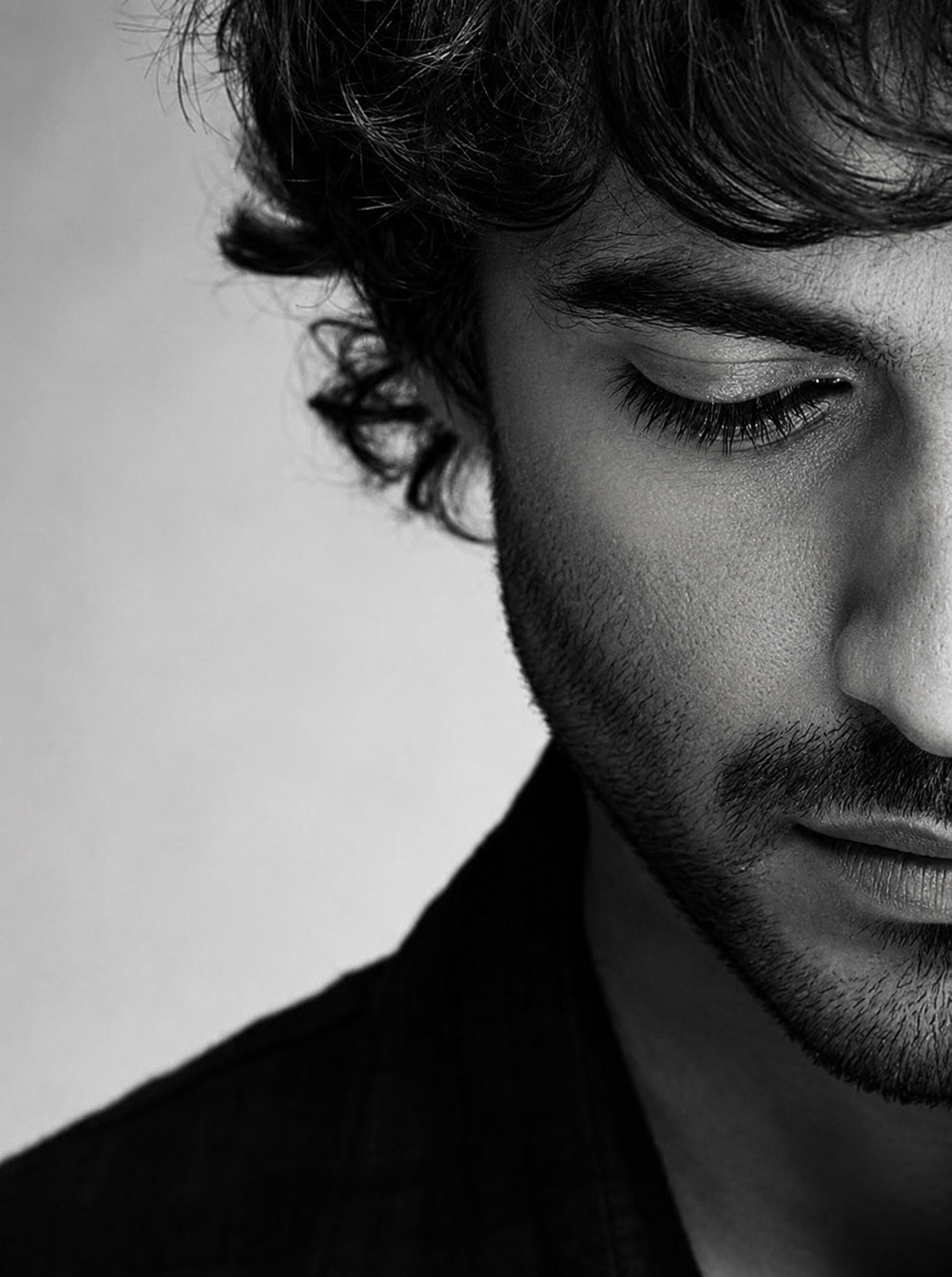 The Burial a man rising from the water at sunrise